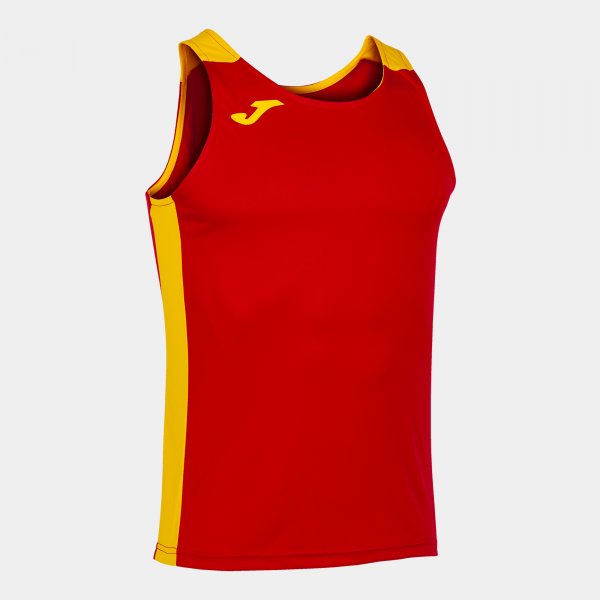 Tričko Joma Record II červená-žlutá – sportovní tričko