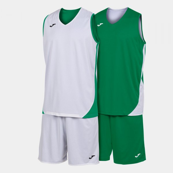 Souprava Joma Kansas Two-Piece zelená-bílá, sportovní komplet