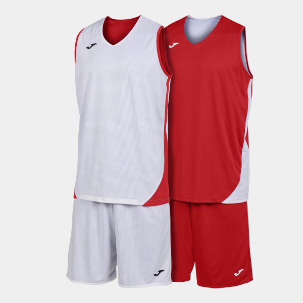 Souprava Kansas Two-Piece červená-bílá – sportovní komplet