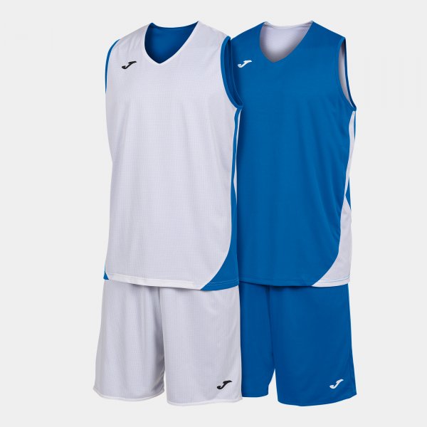 Souprava Kansas Two-Piece královská modrá-bílá – sportovní komplet