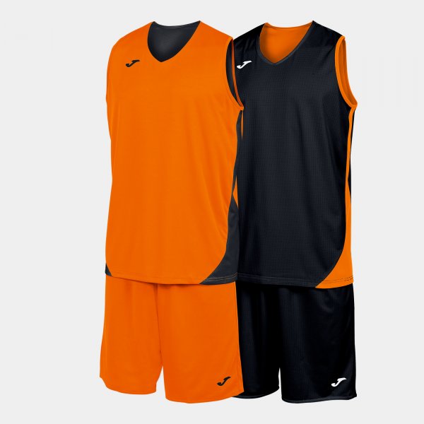 Souprava Kansas Two-Piece oranžová-černá – sportovní komplet