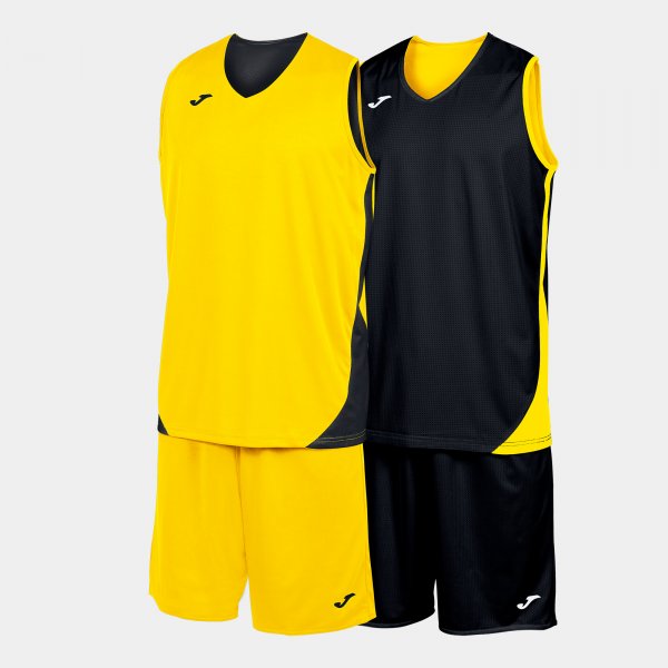 Souprava Kansas Two-Piece žlutá-černá – sportovní komplet