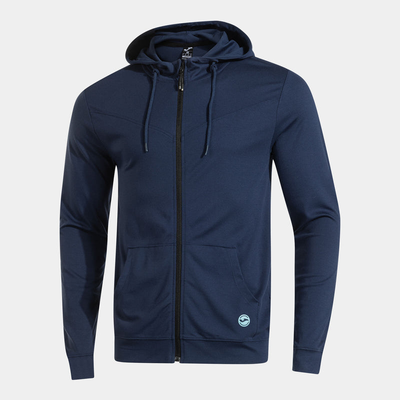 Mikina Joma Indoor Gym Zip-Up Hoodie tmavě modrá