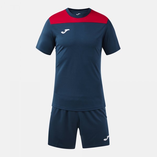 Souprava Joma Phoenix II tmavě modrá-červená – sportovní komplet