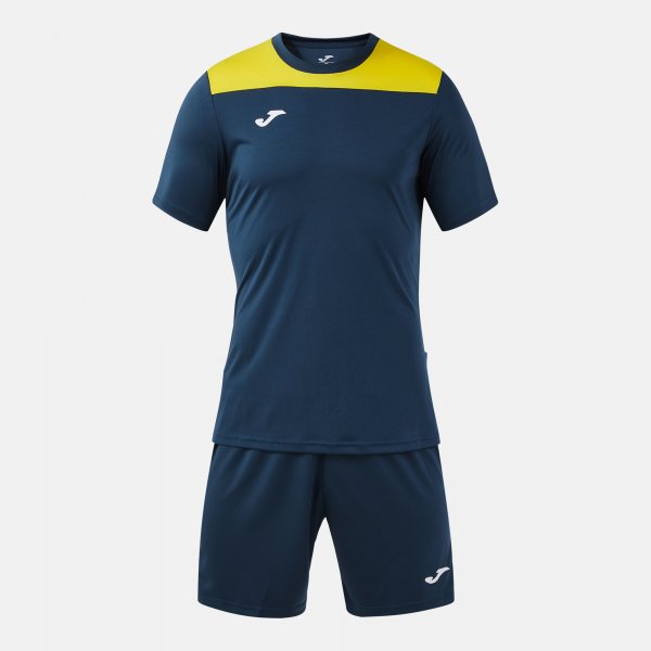 Souprava Joma Phoenix III tmavě modrá-žlutá – sportovní komplet