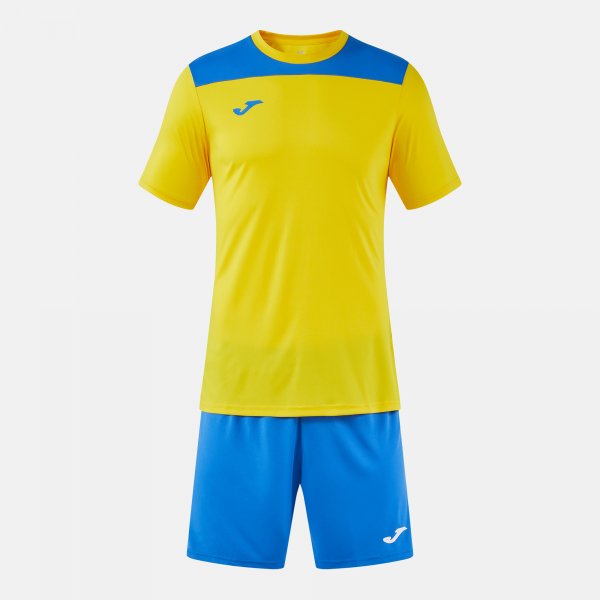 Souprava Joma Phoenix III žlutá-královská modrá