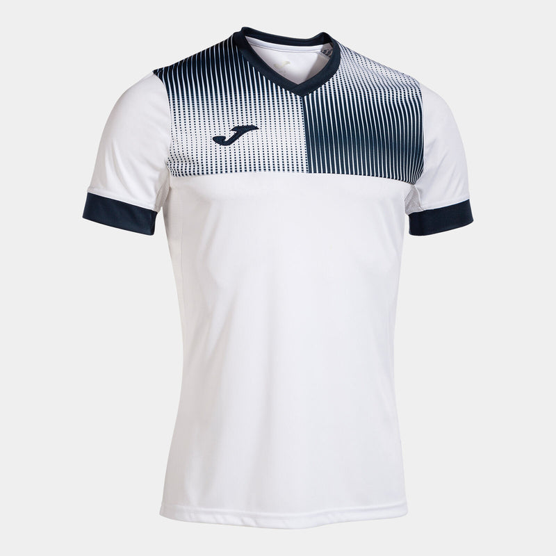 Tričko Joma Supernova IV bílá-tmavě modrá
