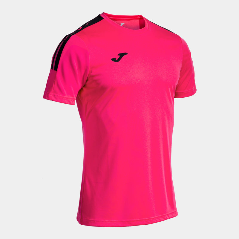 Tričko Joma All Sport fuchsiová-černá