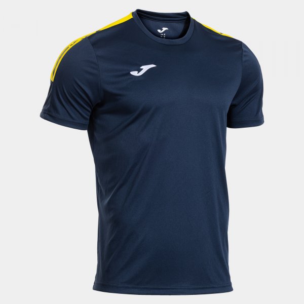 Tričko Joma All Sport tmavě modrá-žlutá