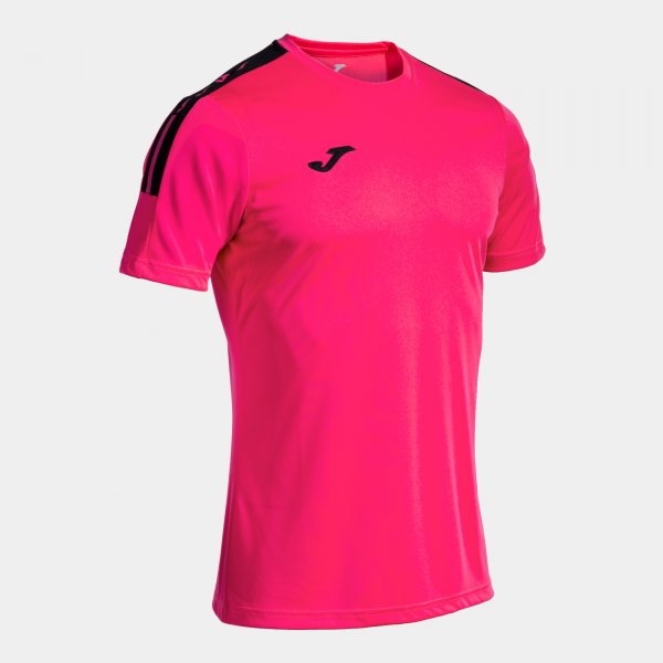 Tričko Joma All Sport fuchsiová-černá