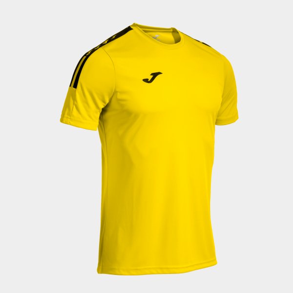 Tričko Joma Olimpiada žlutá-černá