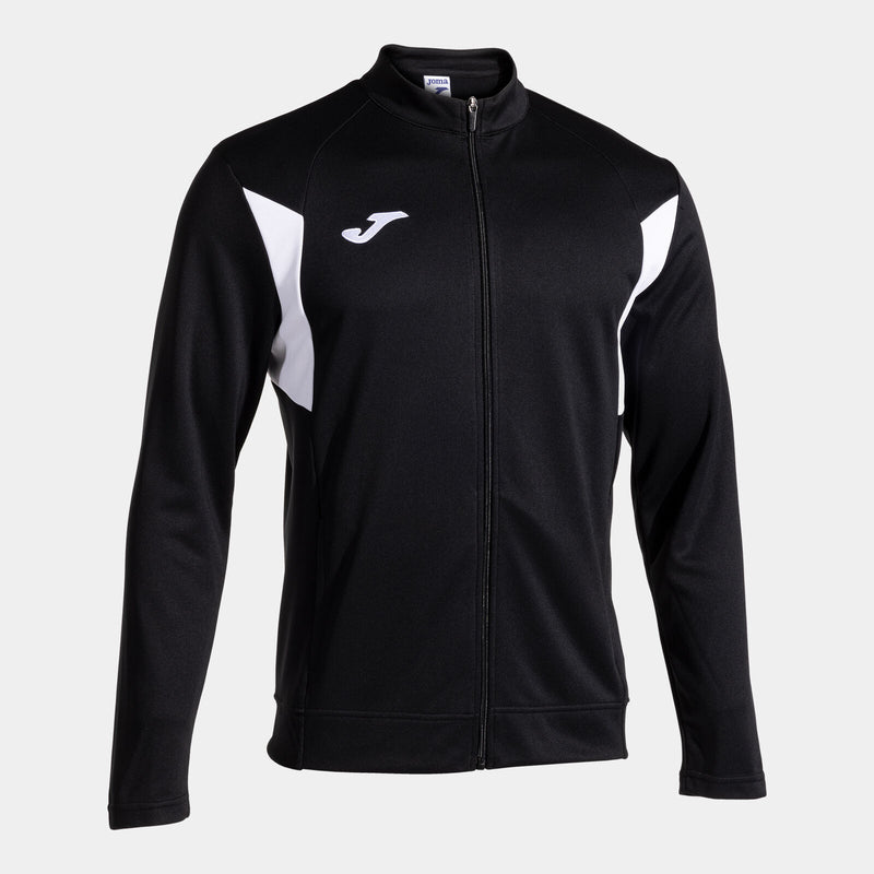 Mikina Joma Winner III Full Zip černá-bílá