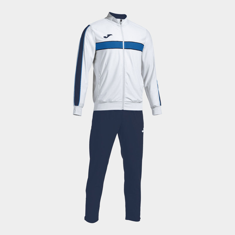 Souprava Joma Victory Tracksuit bílá-tmavě modrá