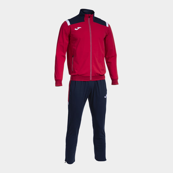 Souprava Joma Toledo Tracksuit červená-tmavě modrá