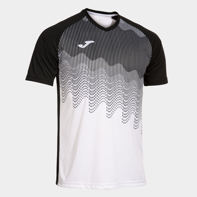 Tričko Joma Tiger VI bílá-černá