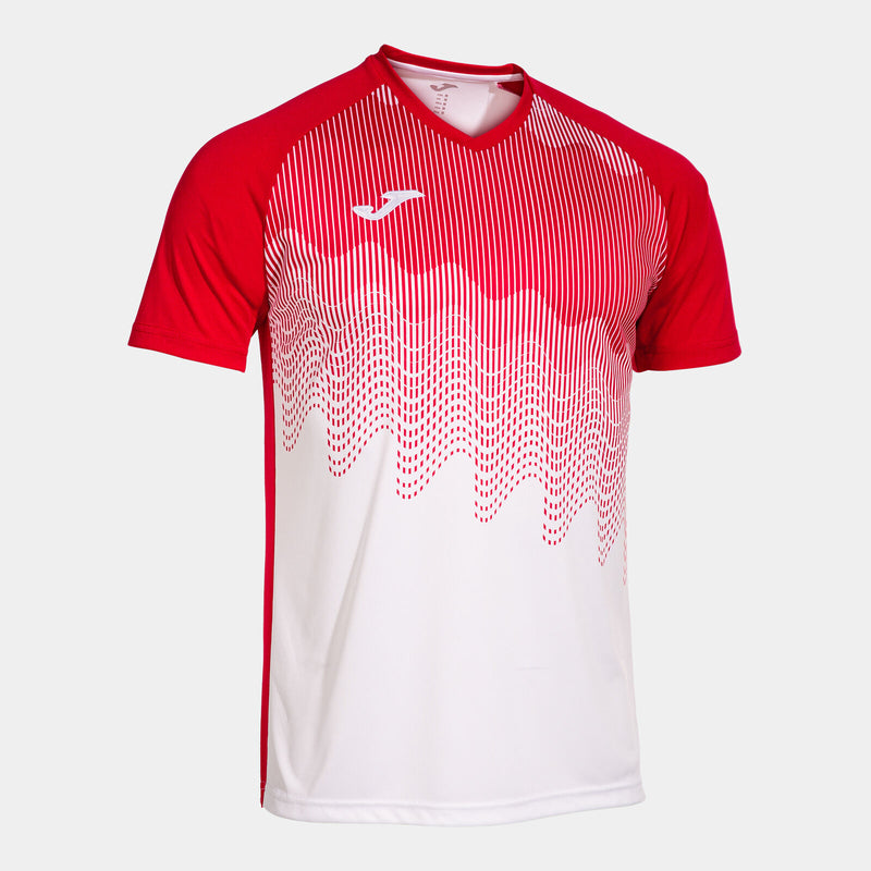Tričko Joma Tiger VI bílá-červená