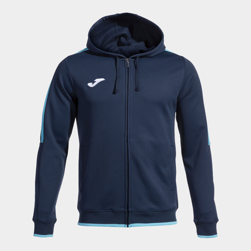 Mikina Joma Olimpiada Zip-Up Hoodie tmavě modrá