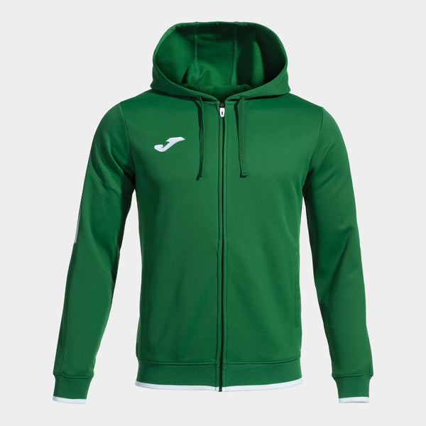 Mikina Joma Olimpiada Zip-Up Hoodie zelená