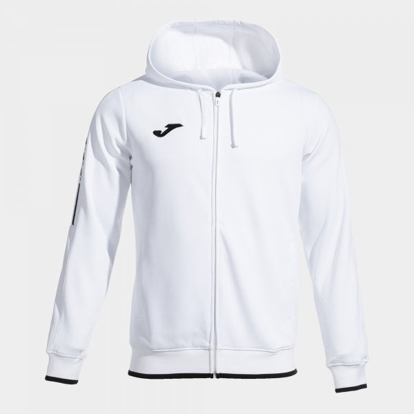 Mikina Joma Olimpiada Zip-Up Hoodie bílá