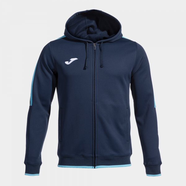 Mikina Joma Olimpiada Zip-Up Hoodie tmavě modrá