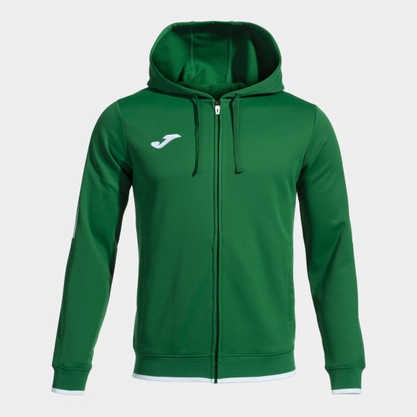 Mikina Joma Olimpiada Zip-Up Hoodie zelená