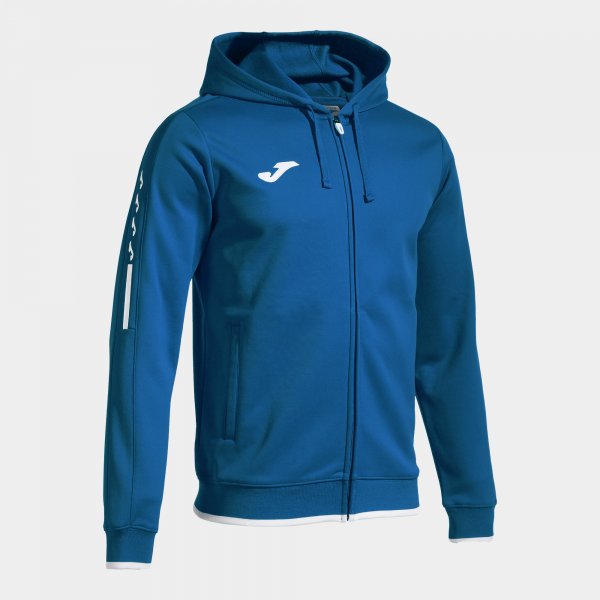 Mikina Joma Olimpiada Zip-Up Hoodie královská modrá