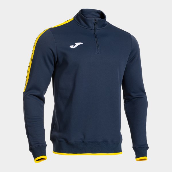 Sportovní mikina Joma Olimpiada tmavě modrá-žlutá