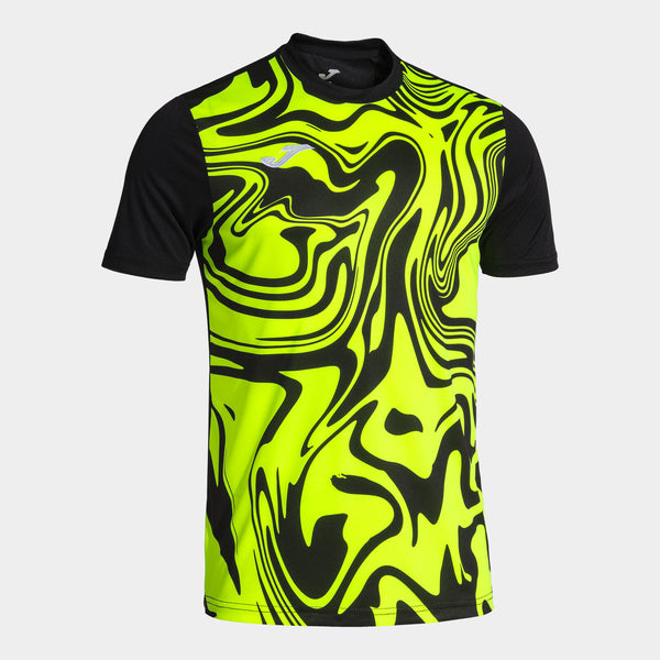 Tričko Joma Lion II černá-žlutá