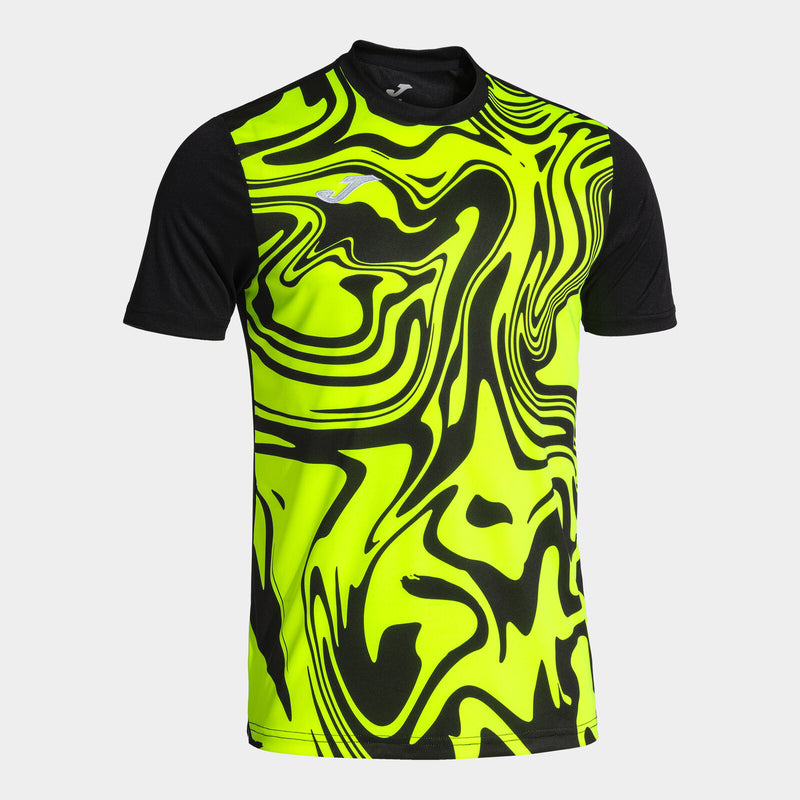 Tričko Joma Lion II černá-žlutá