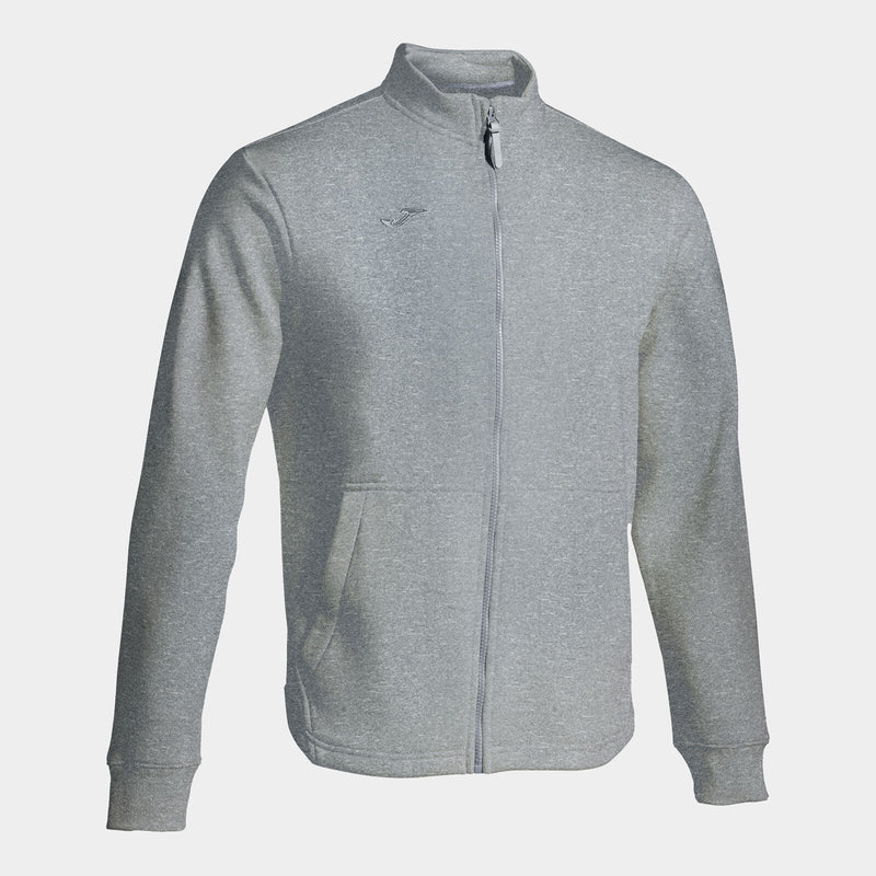 Mikina Joma Confort IV Full Zip Melange šedá
