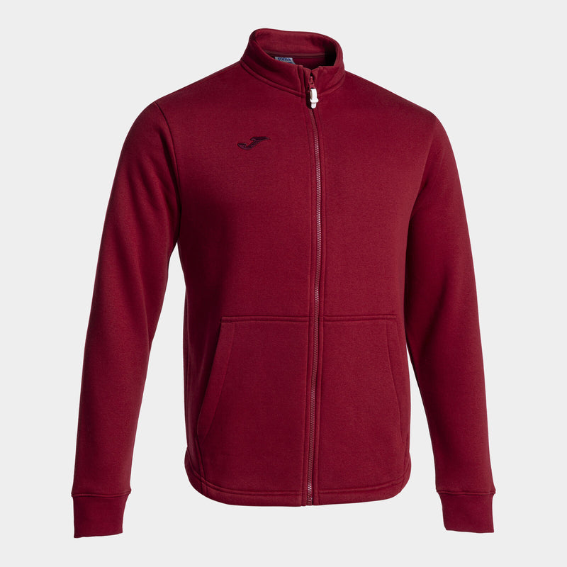 Mikina Joma Confort IV Full Zip červená
