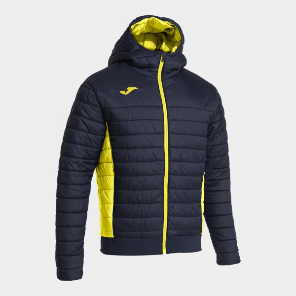 Zimní bunda Joma Urban Bomber tmavě modrá-žlutá