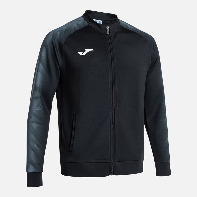 Mikina Joma Elite XI Full Zip černá-antracitová