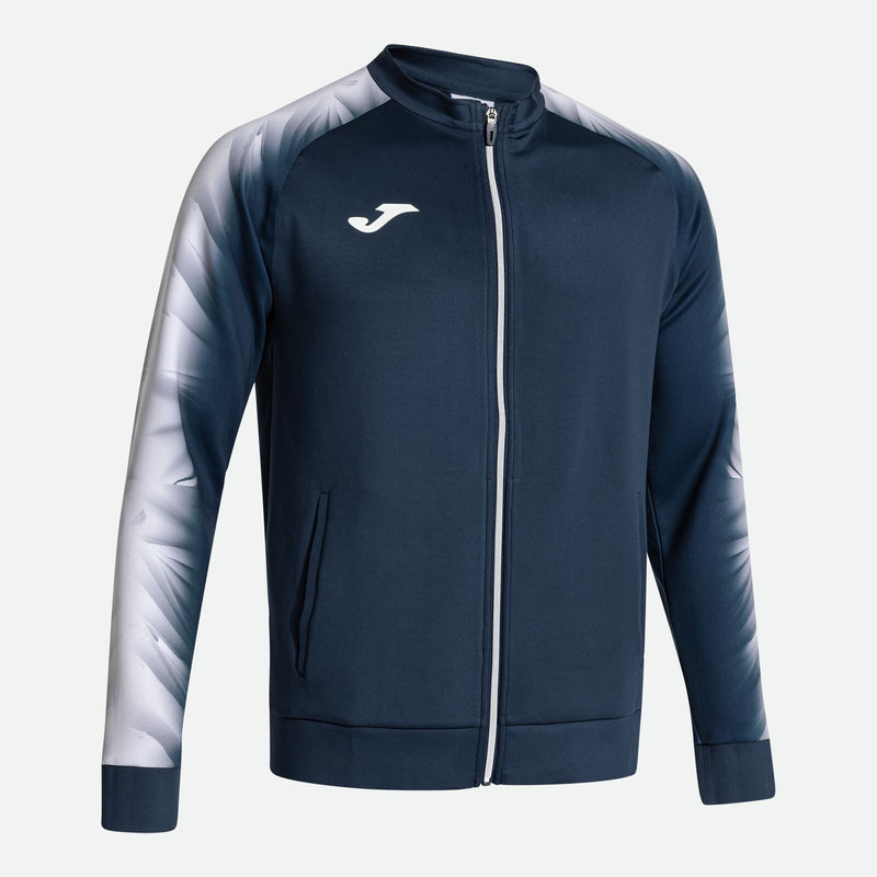 Mikina Joma Elite XI Full Zip tmavě modrá-bílá