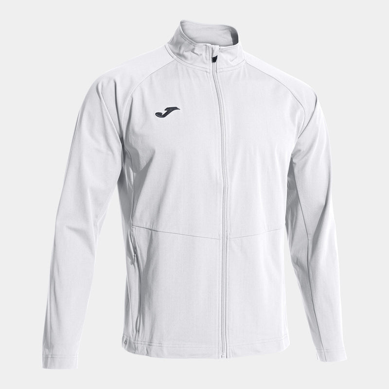 Mikina Joma Doha II Full Zip bílá