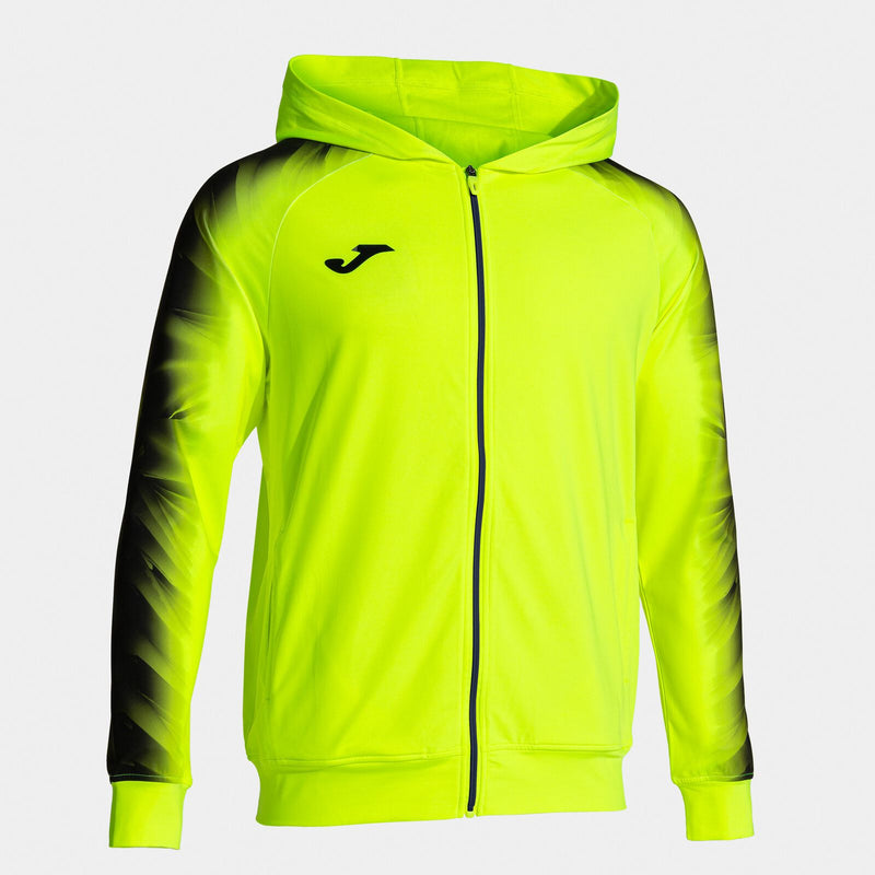 Mikina Joma Elite XI Zip-Up Hoodie žlutá-černá
