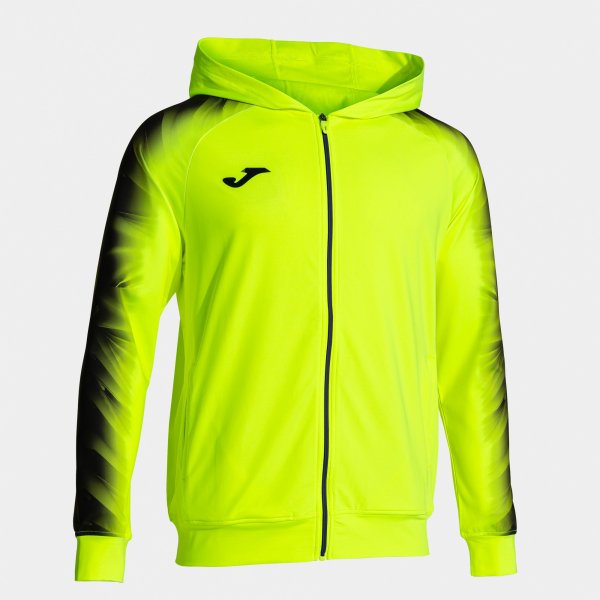 Mikina Joma Elite XI Zip-Up Hoodie žlutá-černá