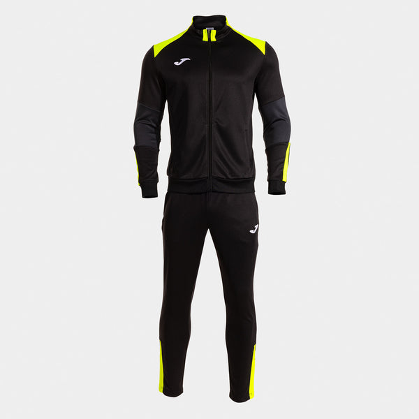 Tepláková souprava Joma Danubio Tracksuit černá-žlutá