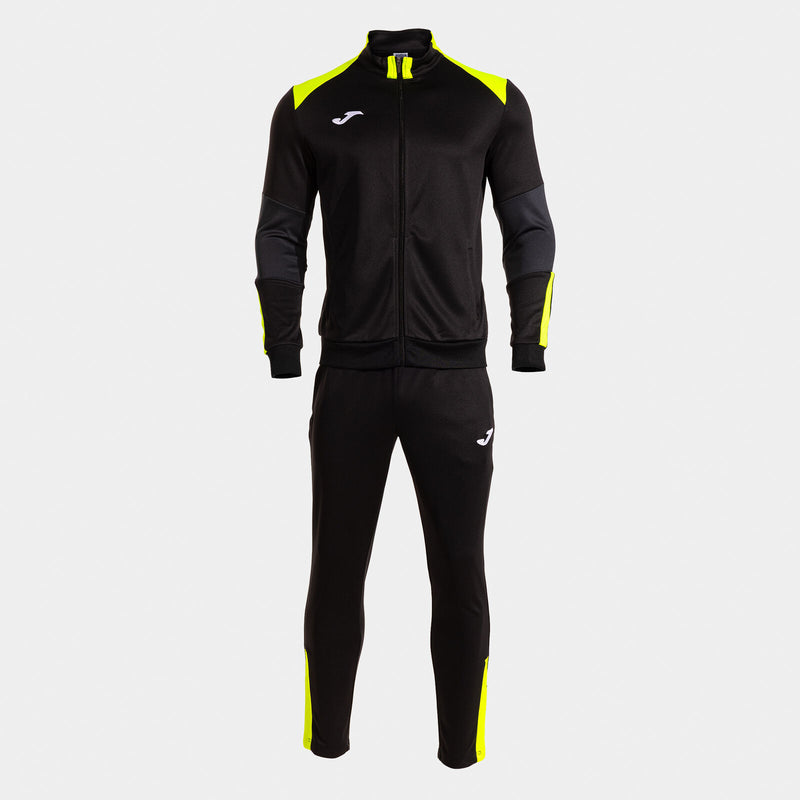 Tepláková souprava Joma Danubio Tracksuit černá-žlutá