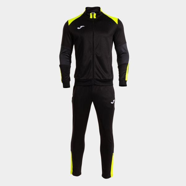 Tepláková souprava Joma Danubio Tracksuit černá-žlutá