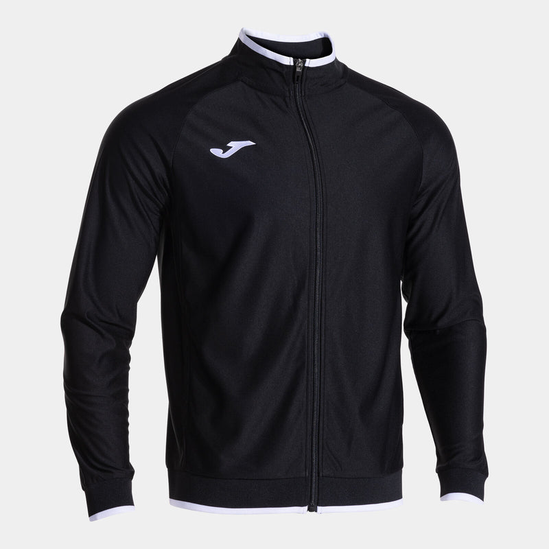 Mikina Joma Victory II Full Zip černá-bílá