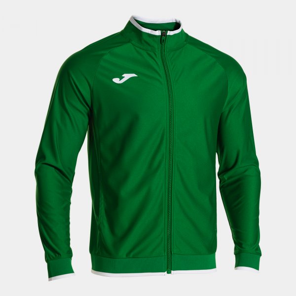 Mikina Joma Combi Premium Full Zip zelená-bílá