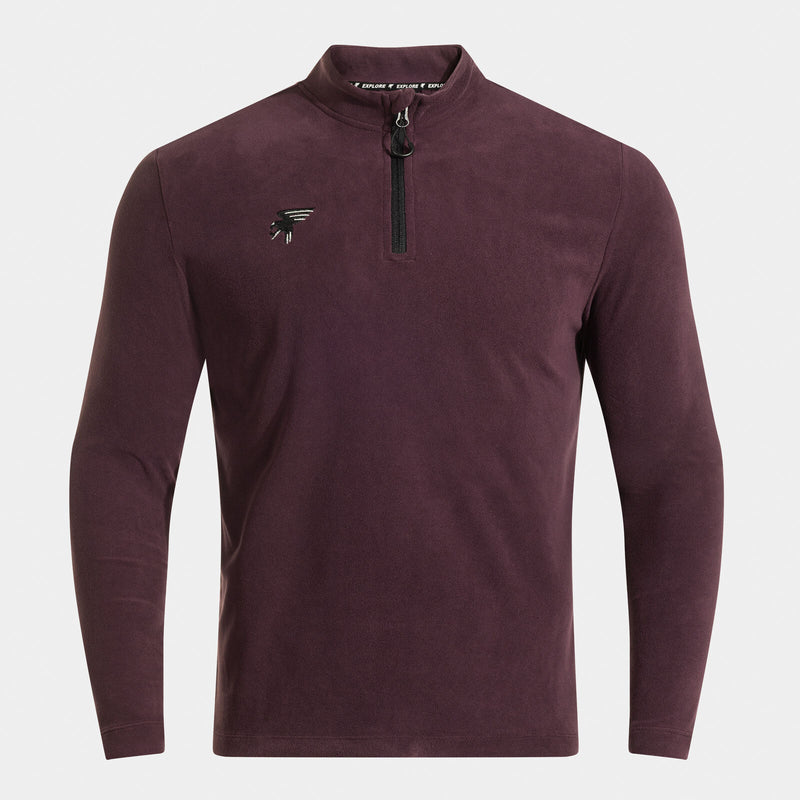 Vínová fleecová bunda Joma Explorer Polar Fleece