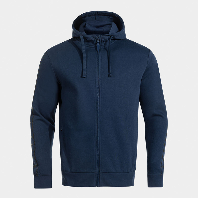 Mikina Joma Icono Street Zip-Up Hoodie tmavě modrá-černá