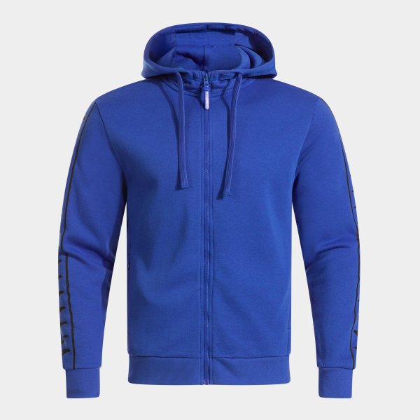 Mikina Joma Icono Street Zip-Up Hoodie královská modrá-černá