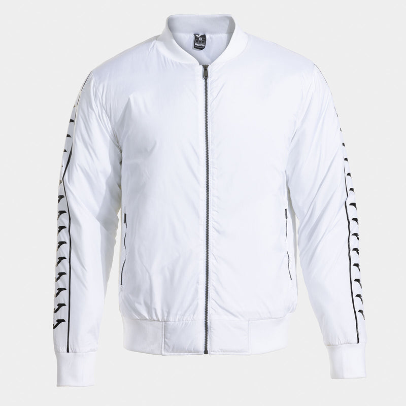 Zimní bunda Icono Street Bomber – bílá-černá