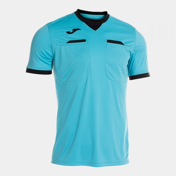 Tričko Joma Referee tyrkysová-černá – dres pro rozhodčí