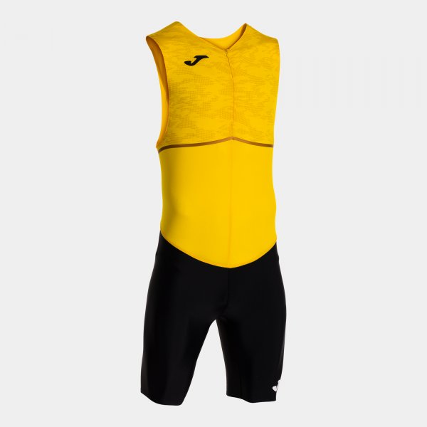 Body Joma Record III Bodysuit žlutá-černá – atletické body
