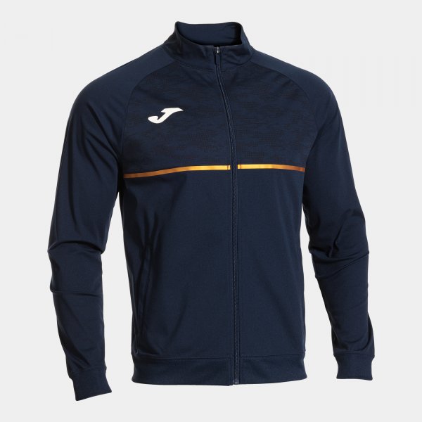 Tmavě modrá mikina Joma Record III Full Zip