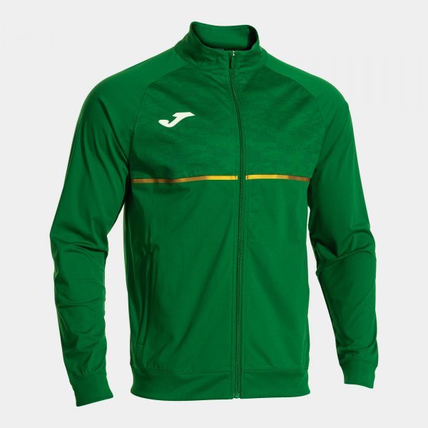 Zelená mikina Joma Record III Full Zip